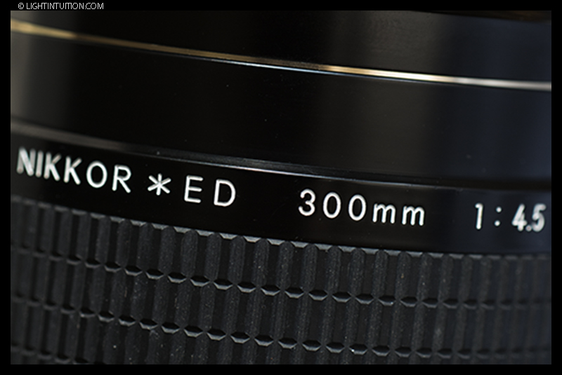 lightintuition - nikkor*ed 300mm f4.5 